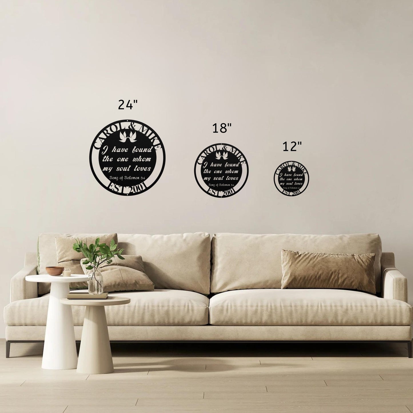 I Have Found the One Metal Wall Art