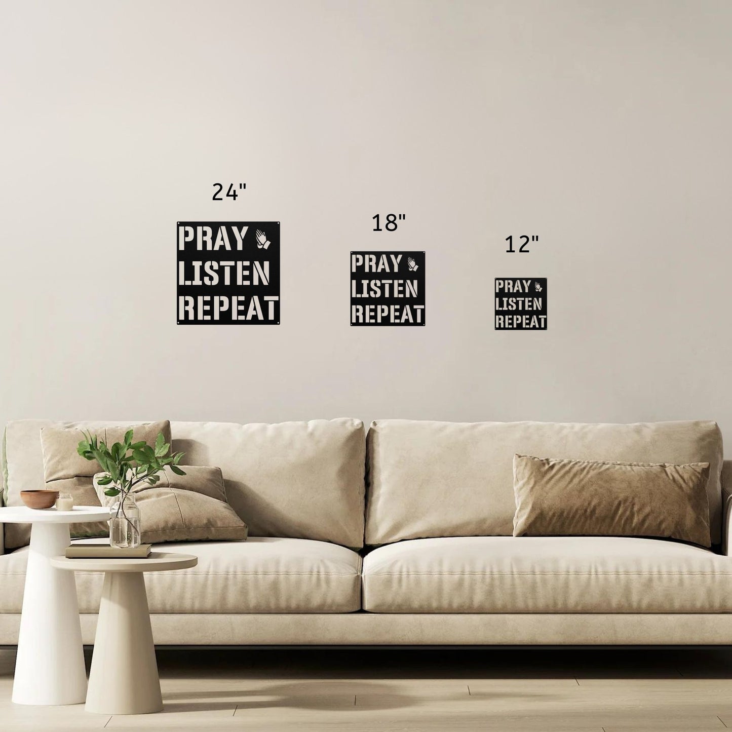 Faithful Reflection Metal Wall Art