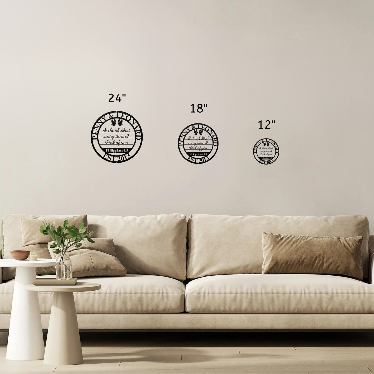 Grateful Heart Metal Wall Art