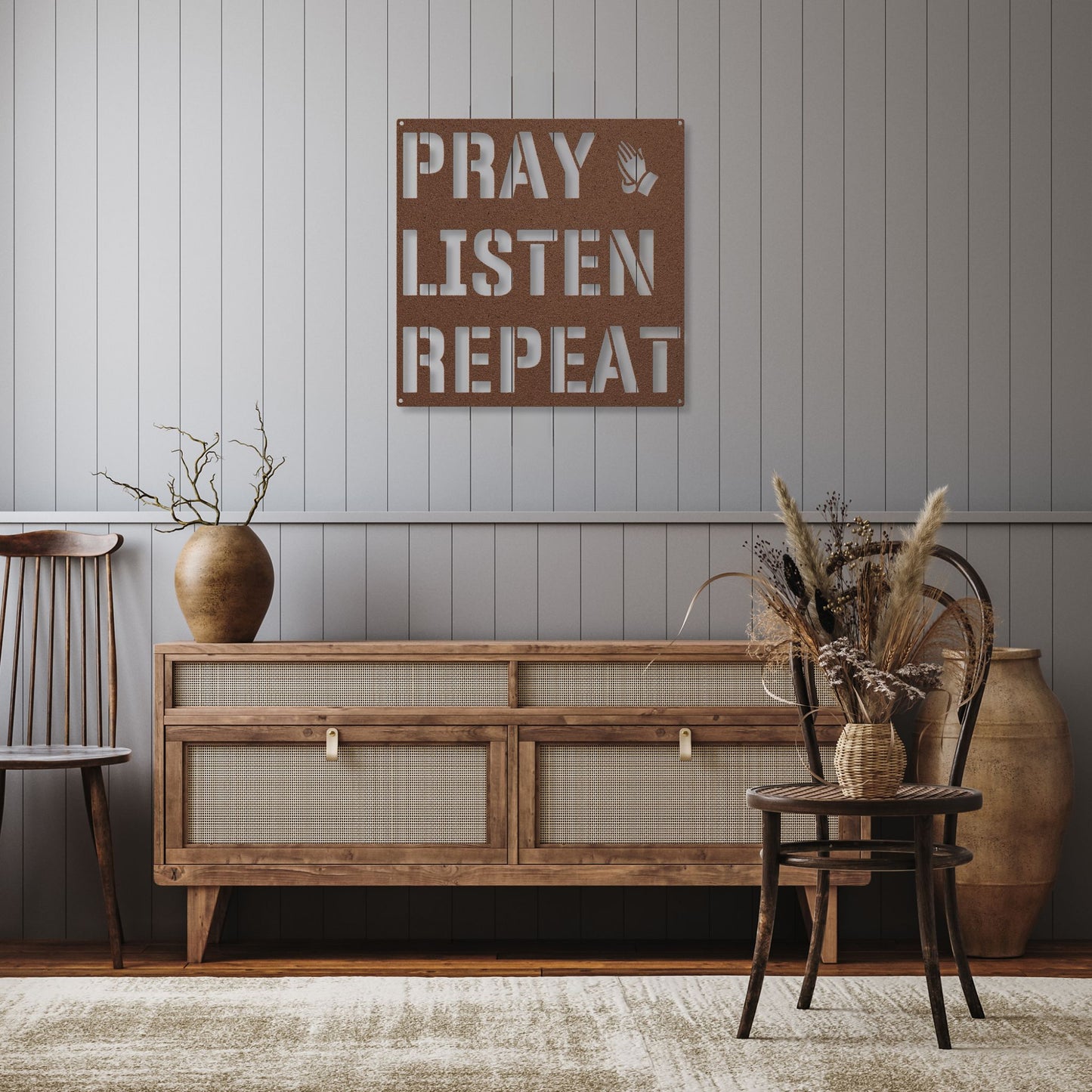 Faithful Reflection Metal Wall Art