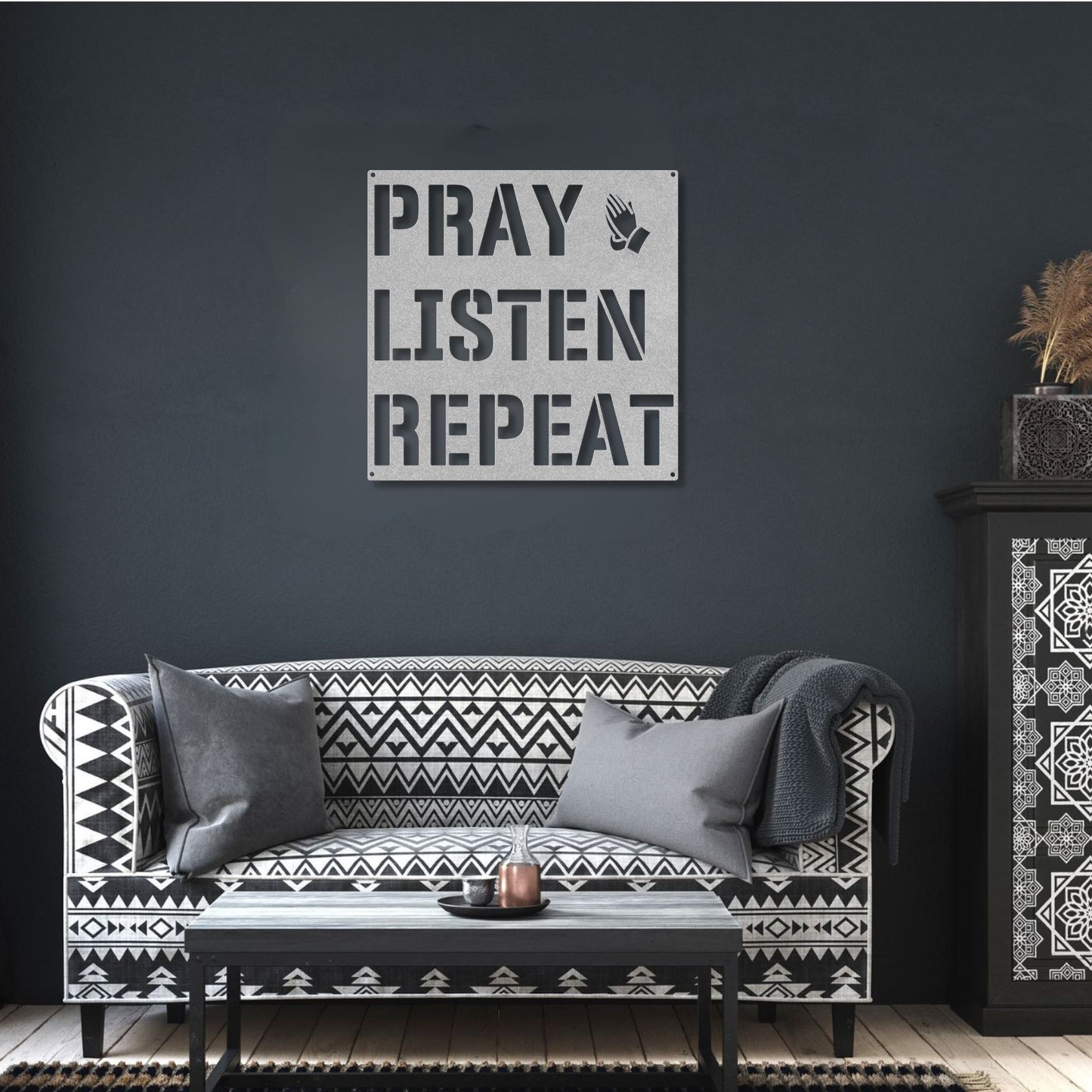 Faithful Reflection Metal Wall Art