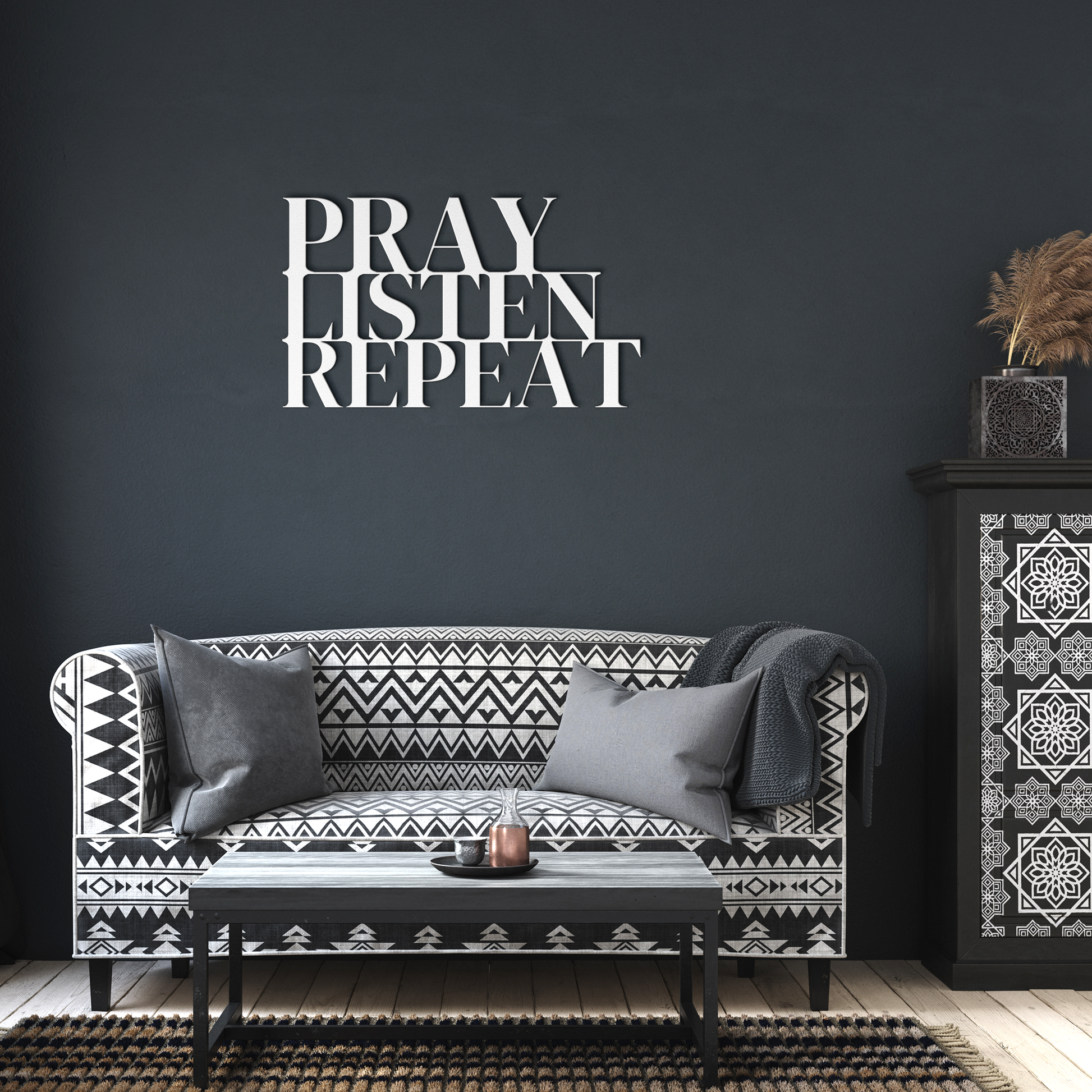 Pray_Listen_Repeat_White_Dark_Living_Room_Mockup.png