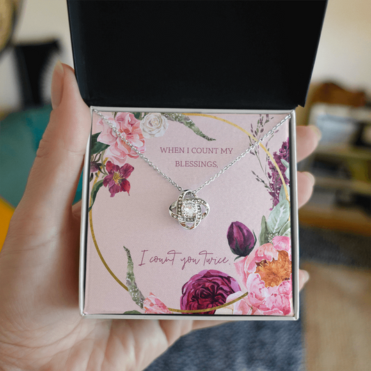 Blessings - Love Knot Necklace