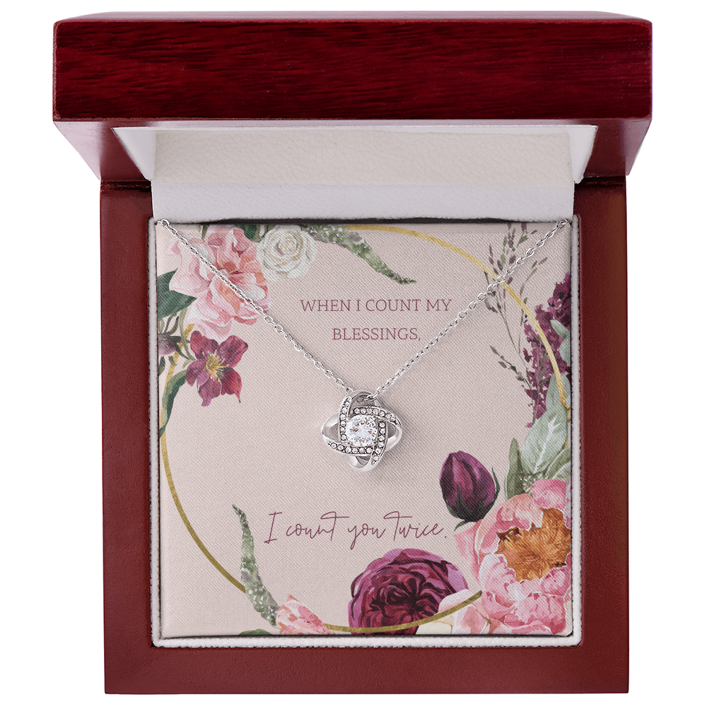 Blessings - Love Knot Necklace