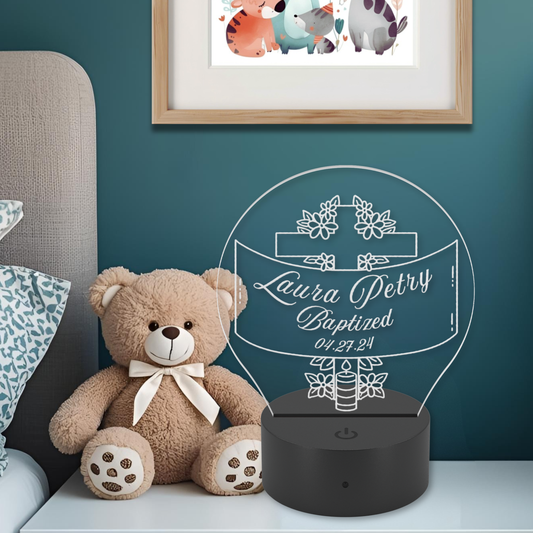 Divine Embrace Etched Nightlight