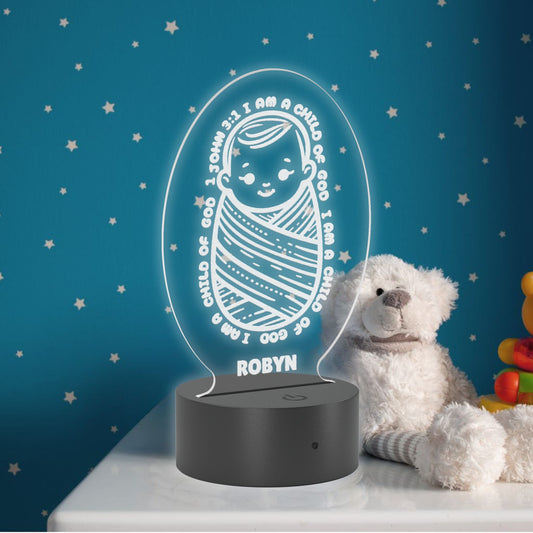 Child of God Personalized Nightlight