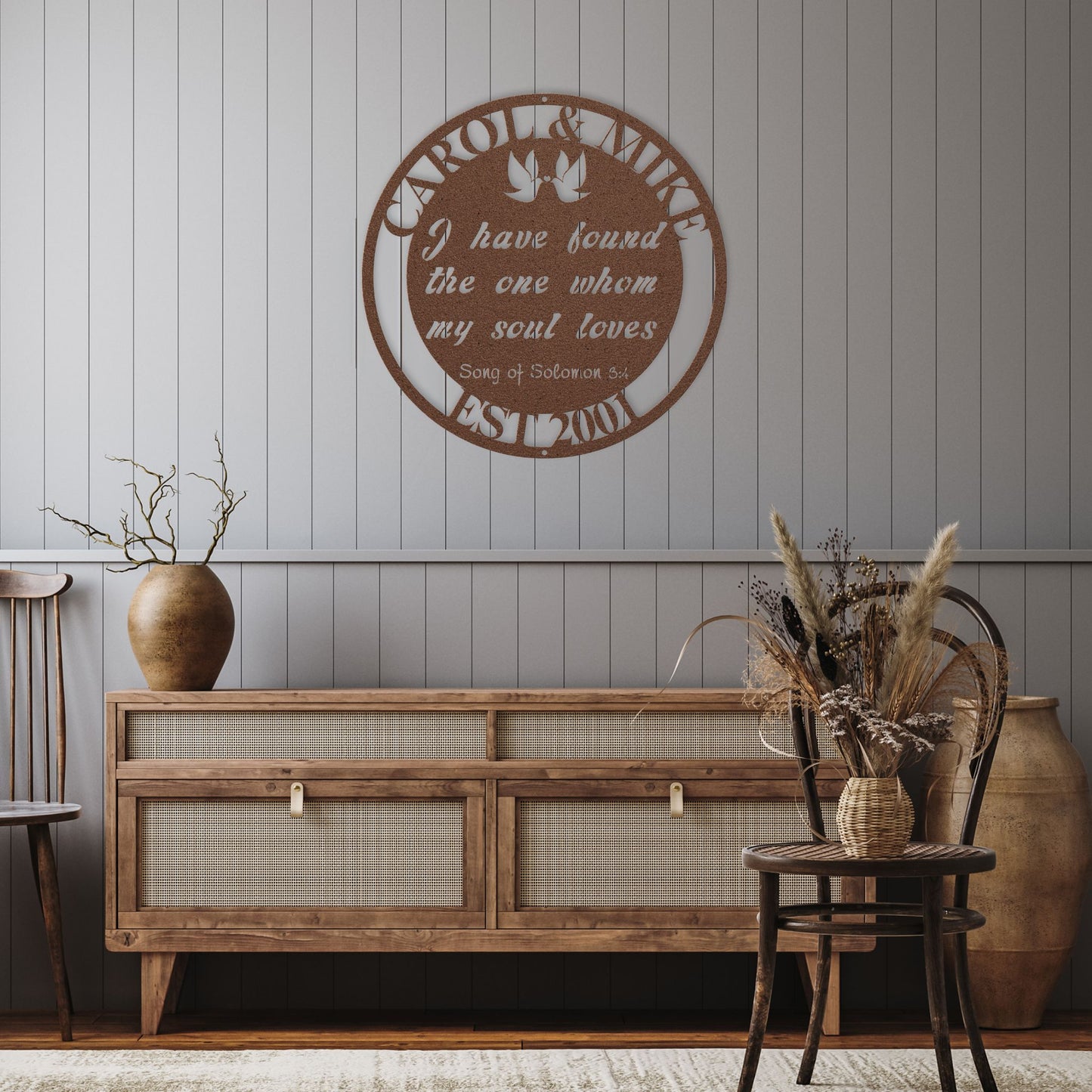 I Have Found the One Metal Wall Art