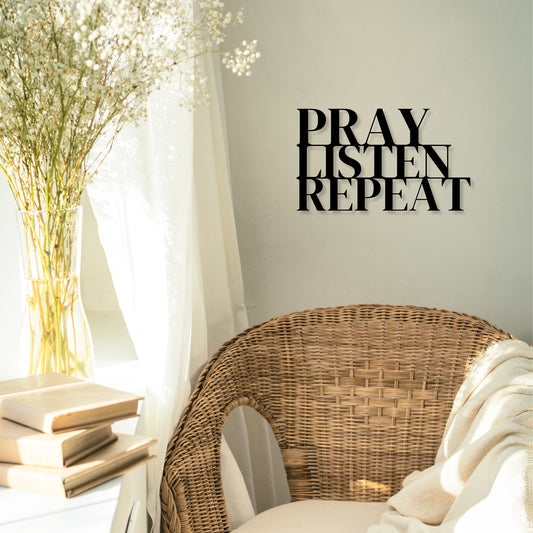 Sacred Practice Metal Wall Art