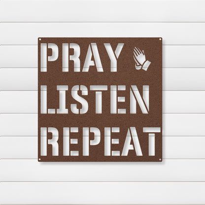 Faithful Reflection Metal Wall Art