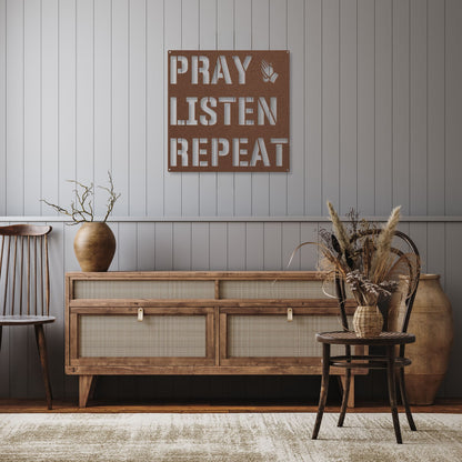 Faithful Reflection Metal Wall Art
