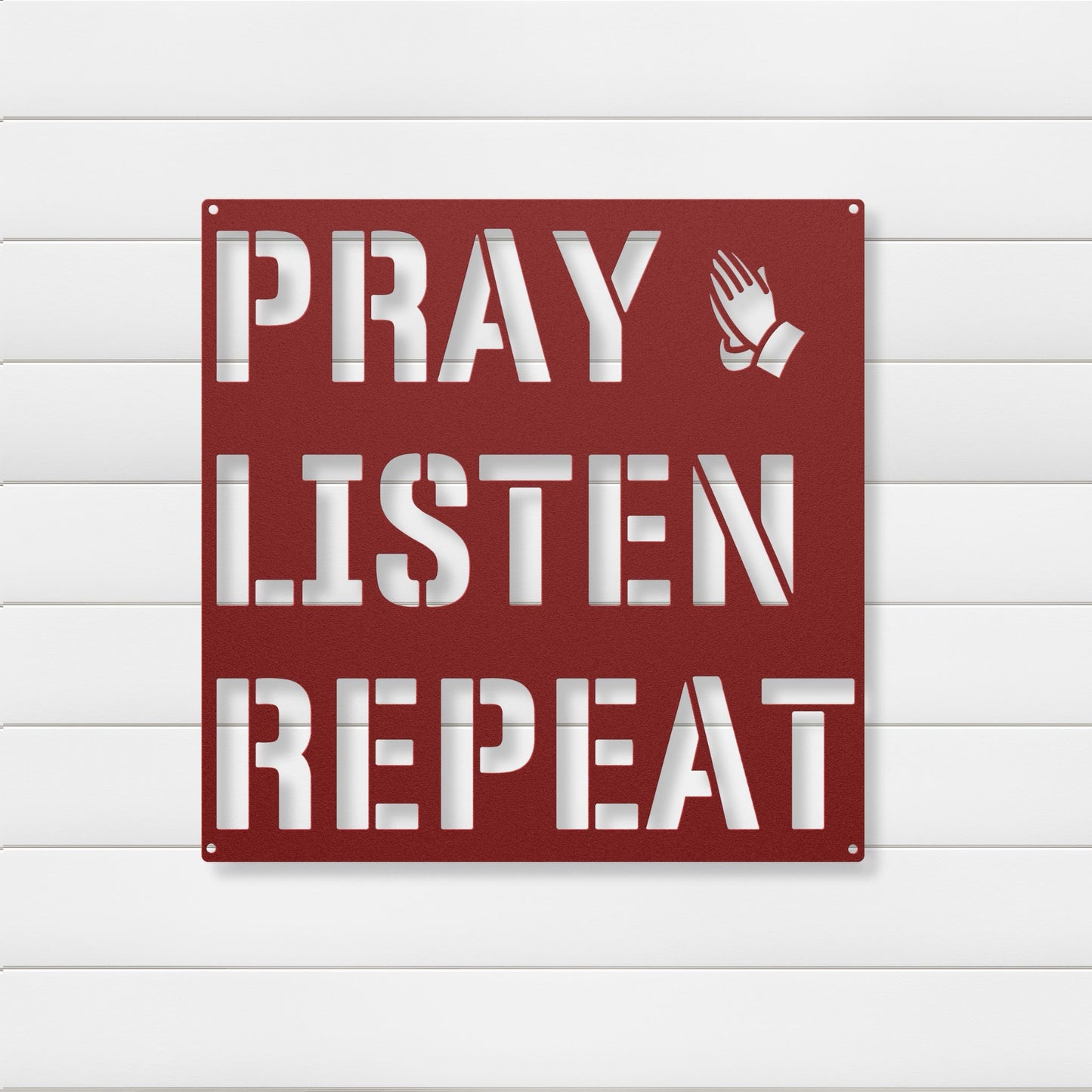 Faithful Reflection Metal Wall Art