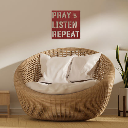 Faithful Reflection Metal Wall Art