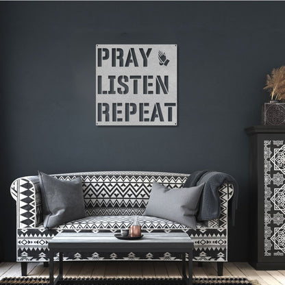 Faithful Reflection Metal Wall Art