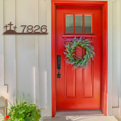 The Three Crosses House Number